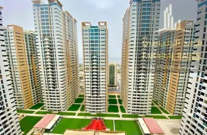 Apartment - 2 Bedrooms - 3 Bathrooms for sale in Ajman One Towers - Al Sawan - Ajman