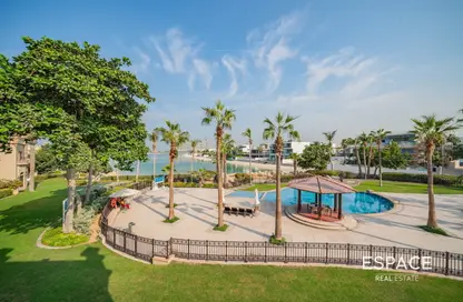 Villa - 4 Bedrooms - 4 Bathrooms for sale in Canal Cove Frond G - Canal Cove Villas - Palm Jumeirah - Dubai