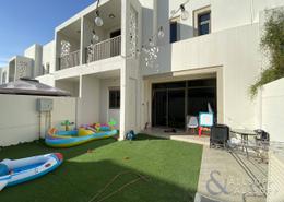 Terrace image for: Townhouse - 3 bedrooms - 3 bathrooms for sale in Hayat Townhouses - Town Square - Dubai, Image 1