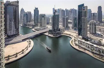 Apartment - 2 Bedrooms - 3 Bathrooms for rent in Fairfield Tower - Park Island - Dubai Marina - Dubai