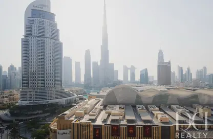 شقة - غرفة نوم - 2 حمامات للايجار في العنوان رزيدنس فاونتن فيوز 1 - العنوان رزيدنس فاونتن فيوز - دبي وسط المدينة - دبي