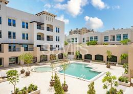 Pool image for: Apartment - 1 bedroom - 2 bathrooms for rent in Amber Residency - Umm Suqeim - Dubai, Image 1