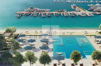 Apartment - 3 Bedrooms - 3 Bathrooms for sale in Beach Mansion - EMAAR Beachfront - Dubai Harbour - Dubai