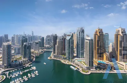 شقة - 3 غرف نوم - 5 حمامات للايجار في بوابة المارينا 1 - مارينا جيت - دبي مارينا - دبي