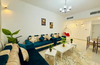 Apartment - 2 Bedrooms - 3 Bathrooms for rent in Ajman Corniche Residences - Ajman Corniche Road - Ajman