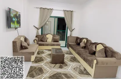 شقة - 2 غرف نوم - 2 حمامات للايجار في مبنى جيباس 3 - الراشدية 2 - الراشدية - عجمان