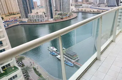 Apartment - 2 Bedrooms - 3 Bathrooms for rent in Marina View Tower A - Marina View - Dubai Marina - Dubai