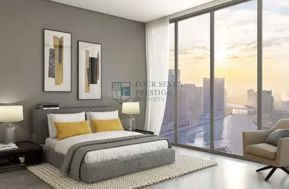 Apartment - 2 Bedrooms - 4 Bathrooms for sale in Peninsula One - Peninsula - Business Bay - Dubai