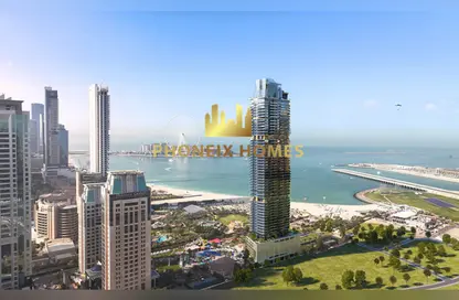 Apartment - 4 Bedrooms - 4 Bathrooms for sale in Habtoor Grand Residences - Dubai Marina - Dubai