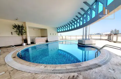 Apartment - 2 Bedrooms - 3 Bathrooms for rent in Al Masaood Tower - Al Najda Street - Abu Dhabi