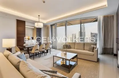 شقة - 3 غرف نوم - 4 حمامات للايجار في 1 فندق العنوان-سكاي فيو - أبراج العنوان سكاي فيو - وسط مدينة دبي - دبي