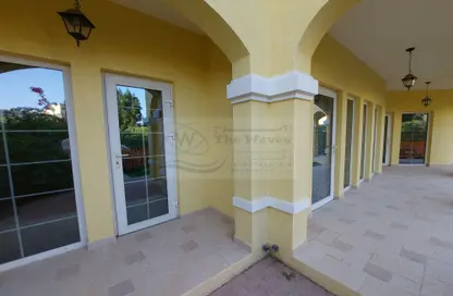 Terrace image for: Townhouse - 2 Bedrooms - 2 Bathrooms for rent in Al Waha Villas - Dubai Land - Dubai, Image 1