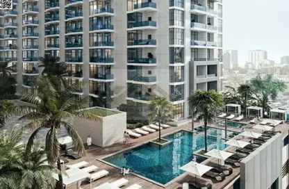Apartment - 1 Bedroom - 2 Bathrooms for sale in Ajman Creek Towers - Al Rashidiya 1 - Al Rashidiya - Ajman