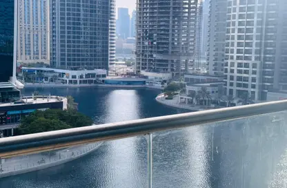 Apartment - Studio - 1 Bathroom for rent in Goldcrest Views 1 - JLT Cluster V - Jumeirah Lake Towers - Dubai