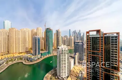 شقة - غرفة نوم - 2 حمامات للبيع في جي دبليو ماريوت هوتيل مارينا - دبي مارينا - دبي