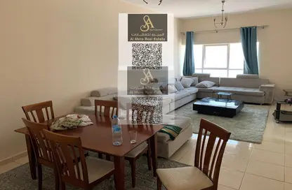 Apartment - 2 Bedrooms - 2 Bathrooms for sale in Orient Towers - Al Bustan - Ajman