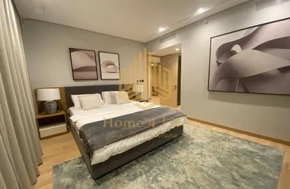 Room / Bedroom image for: Apartment - 1 Bedroom - 2 Bathrooms for sale in Reem Nine - Shams Abu Dhabi - Al Reem Island - Abu Dhabi, Image 1