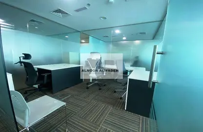 Office Space - Studio - 4 Bathrooms for rent in The Prime Tower - Business Bay - Dubai