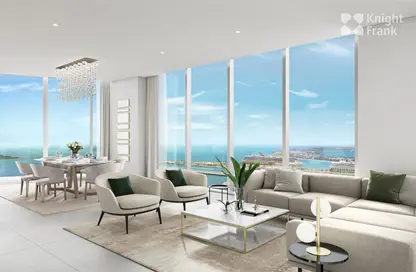 Living / Dining Room image for: Apartment - 2 Bedrooms - 3 Bathrooms for sale in LIV Marina - Dubai Marina - Dubai, Image 1