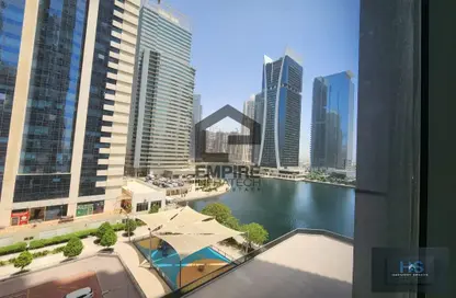 شقة - غرفة نوم - 2 حمامات للايجار في ابراج جرين ليك - (JLT) مجمع S - أبراج بحيرة الجميرا - دبي