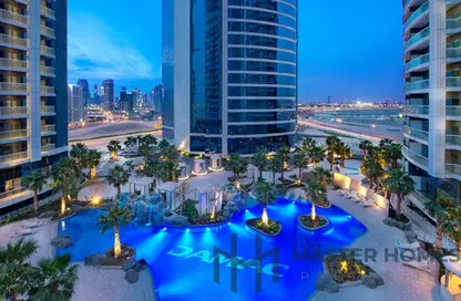 شقة - غرفة نوم - 2 حمامات للايجار في تاور D - داماك تاورز من باراماونت - الخليج التجاري - دبي