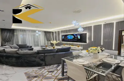 Apartment - 3 Bedrooms - 5 Bathrooms for sale in Oasis Tower - Al Rashidiya 1 - Al Rashidiya - Ajman