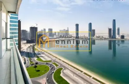 Water View image for: Apartment - 1 Bedroom - 2 Bathrooms for sale in Al Mamzar Tower - Al Mamzar - Sharjah - Sharjah, Image 1