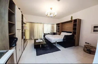 صورة لـ غرفة- غرفة النوم شقة - 1 حمام للبيع في ستارز من دانوب - الفرجان - دبي ، صورة رقم 1