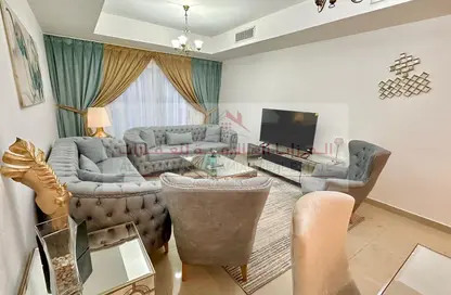 Apartment - 1 Bedroom - 2 Bathrooms for rent in Beach Tower 1 - Al Khan Lagoon - Al Khan - Sharjah