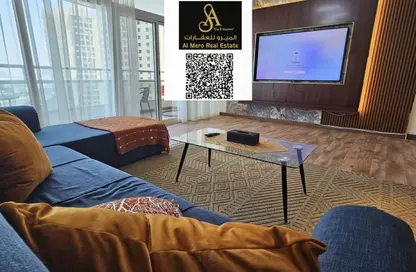 Apartment - 2 Bedrooms - 3 Bathrooms for sale in Horizon Towers - Ajman Downtown - Ajman