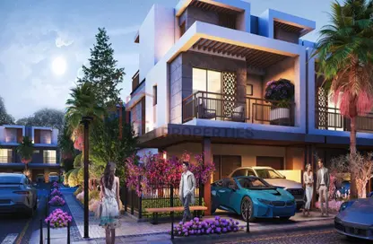 Townhouse - 4 Bedrooms - 4 Bathrooms for sale in Violet - Damac Hills 2 - Dubai