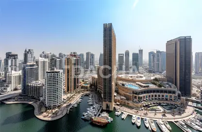 شقة - غرفة نوم - 2 حمامات للبيع في البرج الاوسط - باي سنترال - دبي مارينا - دبي