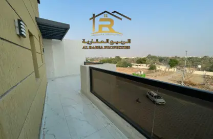 Terrace image for: Townhouse - 5 Bedrooms - 5 Bathrooms for rent in Al Zaheya Gardens - Al Zahya - Ajman, Image 1