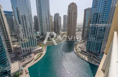 شقة - 1 حمام للايجار في ليك فيو - (JLT) مجمع B - أبراج بحيرة الجميرا - دبي