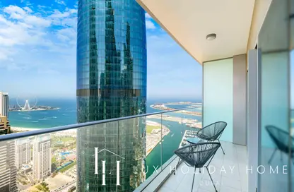 Apartment - 1 Bedroom - 1 Bathroom for rent in Damac Heights - Dubai Marina - Dubai