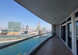 Balcony image for: Apartment - 4 bedrooms - 4 bathrooms for rent in Bay View - Tourist Club Area - Abu Dhabi, Image 1