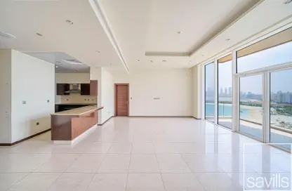 Apartment - 2 Bedrooms - 3 Bathrooms for rent in Sapphire - Tiara Residences - Palm Jumeirah - Dubai