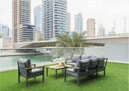 Terrace image for: Apartment - 3 bedrooms - 3 bathrooms for rent in Marina Wharf 2 - Marina Wharf - Dubai Marina - Dubai, Image 1