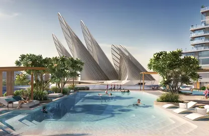 Apartment - 1 Bedroom - 1 Bathroom for sale in Grove Fountain Views - Saadiyat Island - Abu Dhabi
