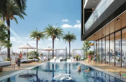 Apartment - 1 Bedroom - 2 Bathrooms for sale in Azurline Residences - Jumeirah Village Circle - Dubai