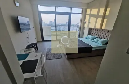 Apartment - Studio - 1 Bathroom for rent in Farhad Azizi Residence - Al Jaddaf - Dubai