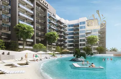 Apartment - 1 Bedroom - 2 Bathrooms for sale in Beach Oasis 2 - Dubai Studio City - Dubai