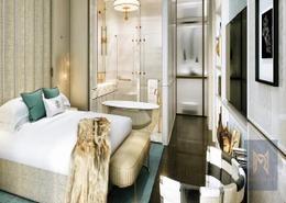 Room / Bedroom image for: Apartment - 1 bedroom - 2 bathrooms for sale in Cavalli Casa Tower - Dubai Marina - Dubai, Image 1
