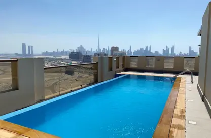 شقة - غرفة نوم - 1 حمام للايجار في مبنى روز - الجداف - دبي