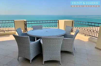 Balcony image for: Penthouse - 3 Bedrooms - 3 Bathrooms for rent in Royal Breeze 5 - Royal Breeze - Al Hamra Village - Ras Al Khaimah, Image 1