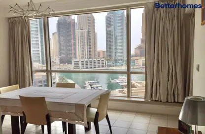 Apartment - 3 Bedrooms - 2 Bathrooms for rent in Al Yass Tower - Emaar 6 Towers - Dubai Marina - Dubai