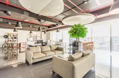 Living Room image for: Office Space - Studio for rent in Code Business Tower - Al Barsha 1 - Al Barsha - Dubai, Image 1