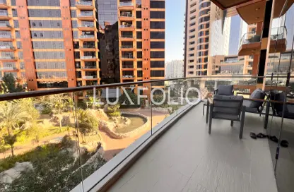 Apartment - 1 Bedroom - 2 Bathrooms for sale in Emerald - Tiara Residences - Palm Jumeirah - Dubai