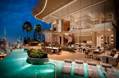 Penthouse - 5 Bedrooms - 7 Bathrooms for sale in Bayz 102 - Business Bay - Dubai