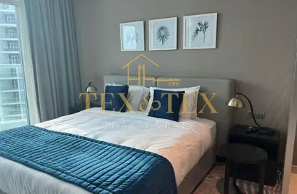 Apartment - Studio - 1 Bathroom for rent in Damac Maison Prive A - Damac Maison Prive - Business Bay - Dubai